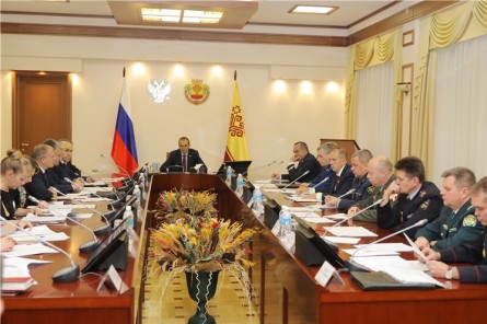 Глава Чувашской Республики Михаил Игнатьев провел заседание Антинаркотической комиссии