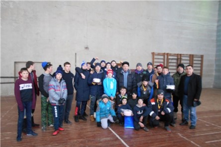 В спортзале села Ковали прошел мини-футтбол